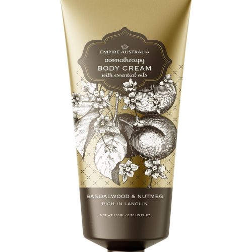 Aromatherapy Body Cream Sandalwood and Nutmeg