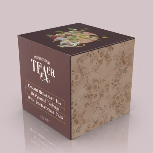 10 PACK ENGLISH BREAKFAST TEA BAGS INSPIRATIONAL TAGS