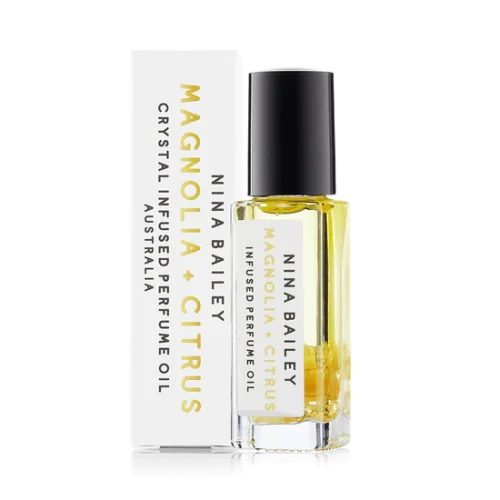 CITRUS & MAGNOLIA CRYSTAL INFUSED PERFUME OIL