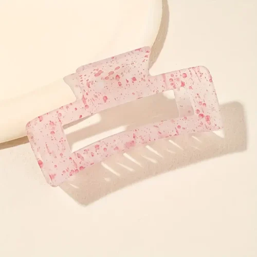 pink hair clip