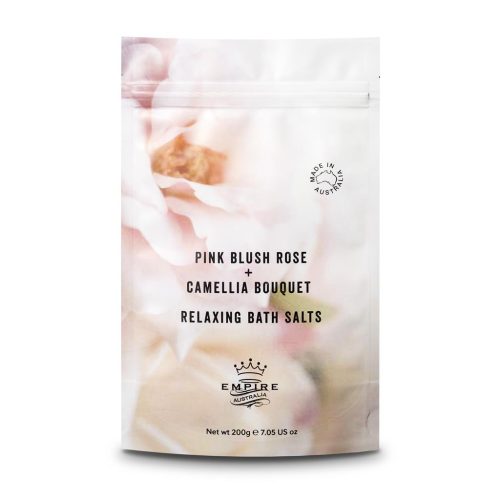 Empire Australia Pink Blush Rose Bath Salts 200g
