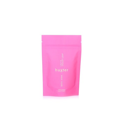 Huxter Bath Soak – Fuchsia | Lily & Violet Leaf