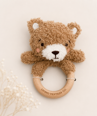 Living Textiles – Teddy Bear Teething Ring
