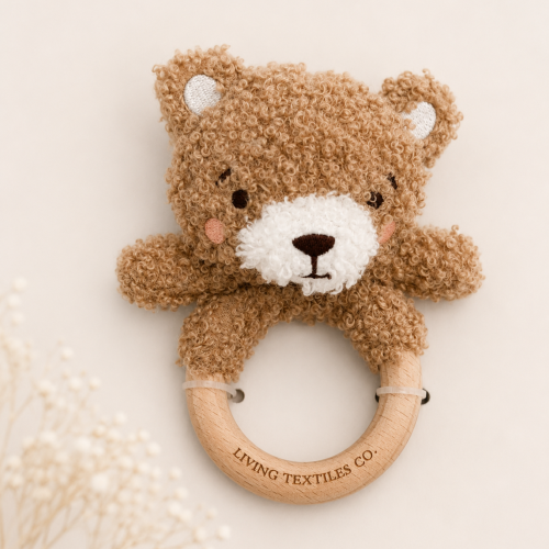 Living Textiles – Teddy Bear Teething Ring